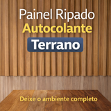 Painel Ripado Autocolante Terrano